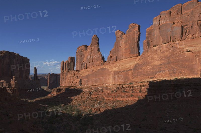Park Avenue of Arches National Park, Utah.