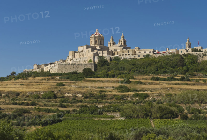 Ancient capital, Mdina, Malta.