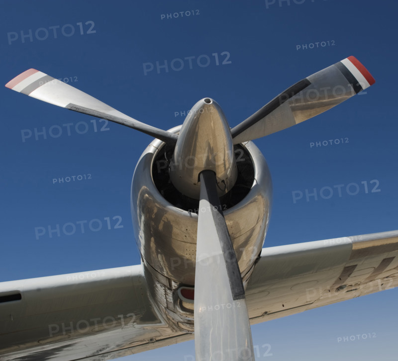 Propellor of Constellation airplane.