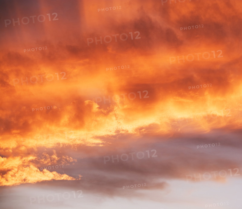 Golden clouds in sky. Date : 2008