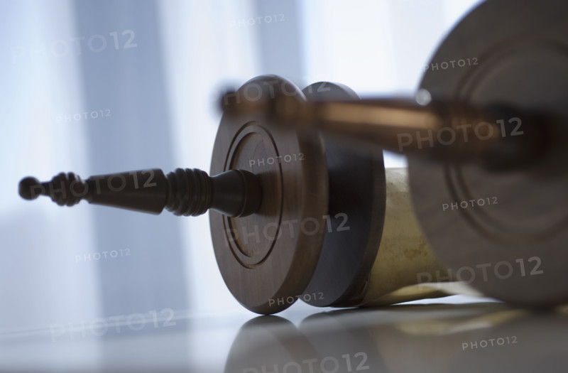 Torah scroll.