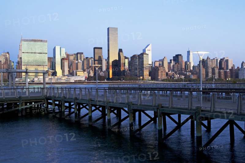 New York City skyline. Date : 2008