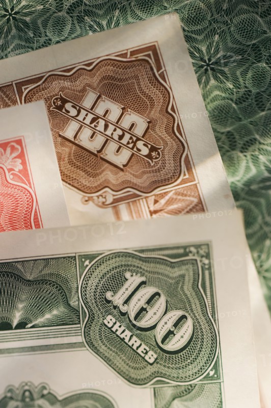 Old corporate bonds.