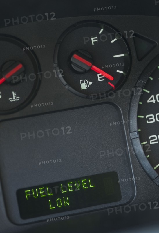 Digital fuel gauge.