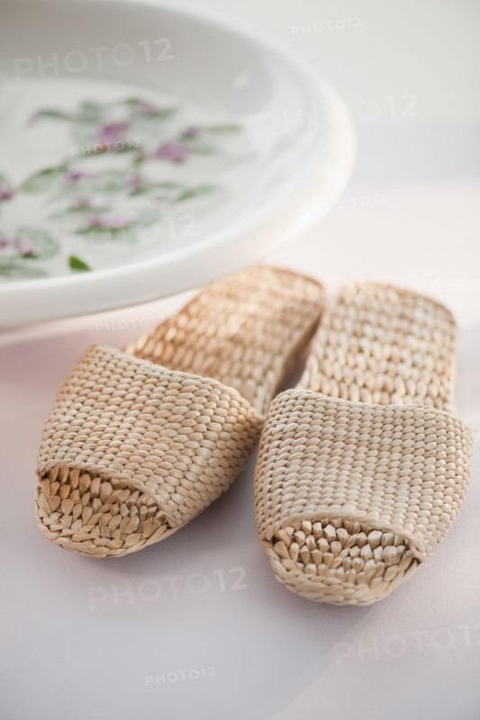 Spa slippers.