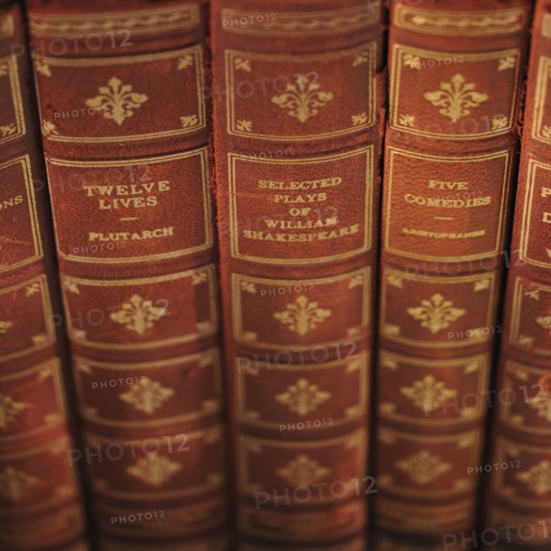 Antique books.