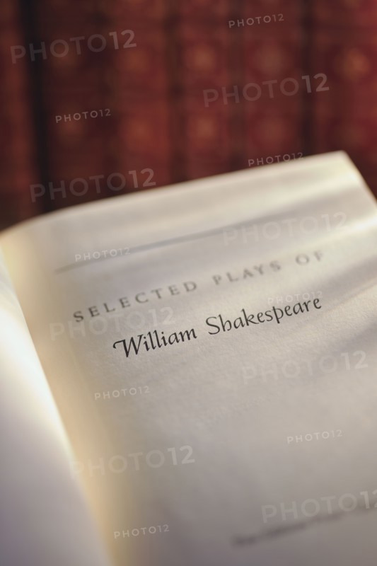 Antique literature book.