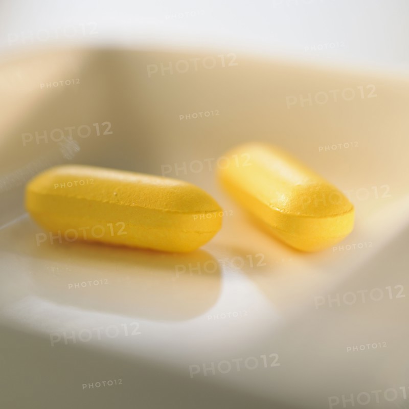 Close up of prescription medicine.
