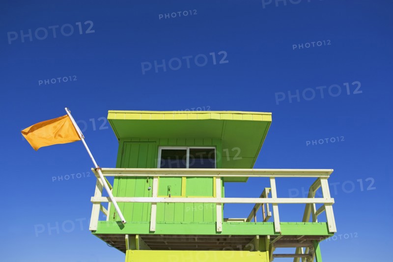 Lifeguard stand. Photographe : fotog