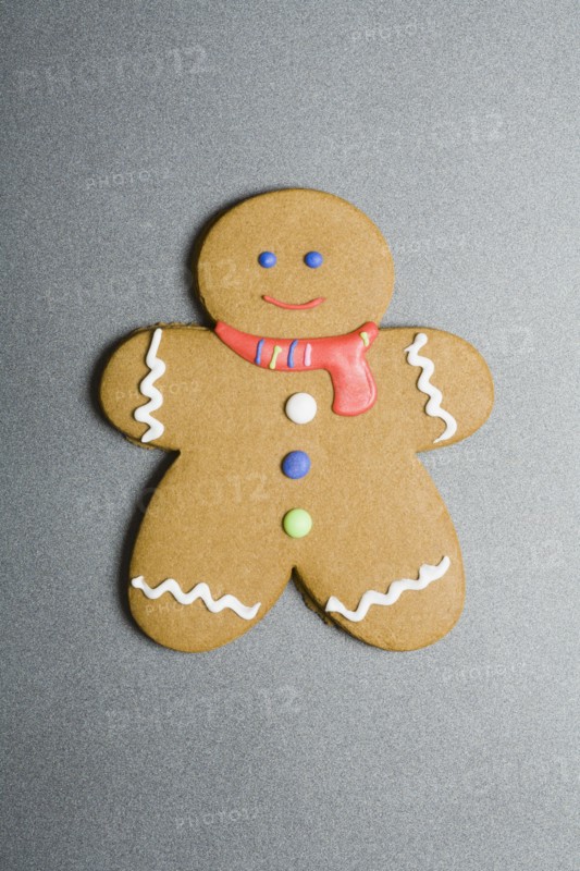 Gingerbread man cookie. Photographe : Kristin Lee