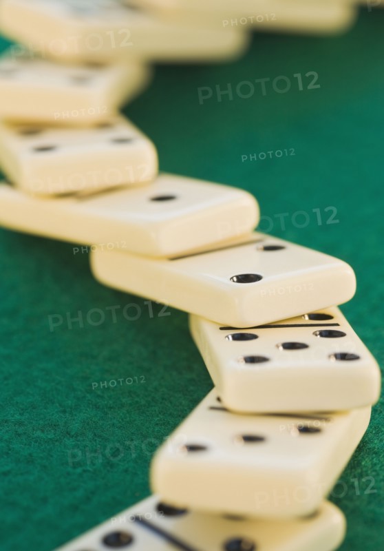 Close up dominos. Photographe : Christopher Grill