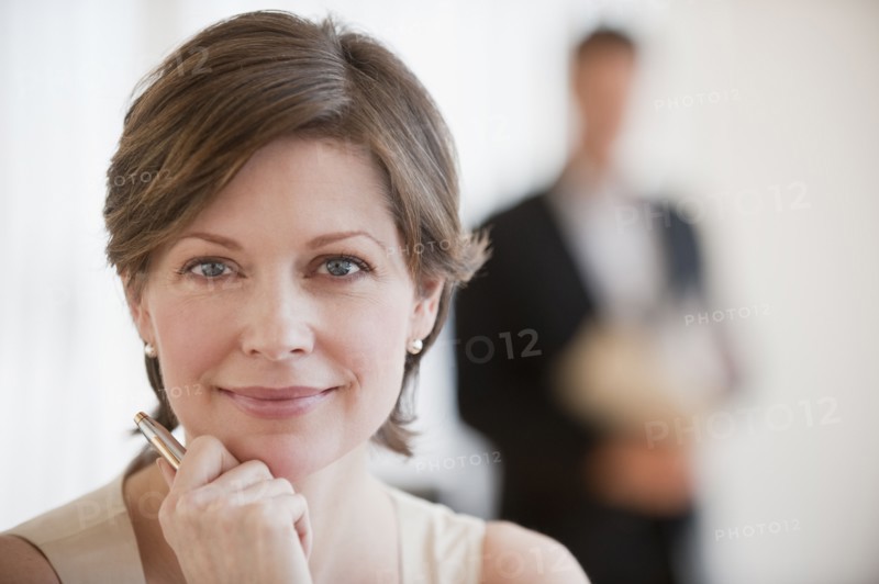 Portrait of successful mature businesswoman.