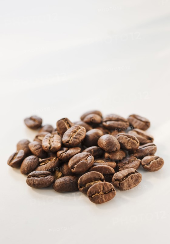 Heap of coffee beans.