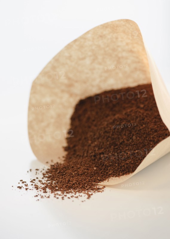 Coffee in filter.