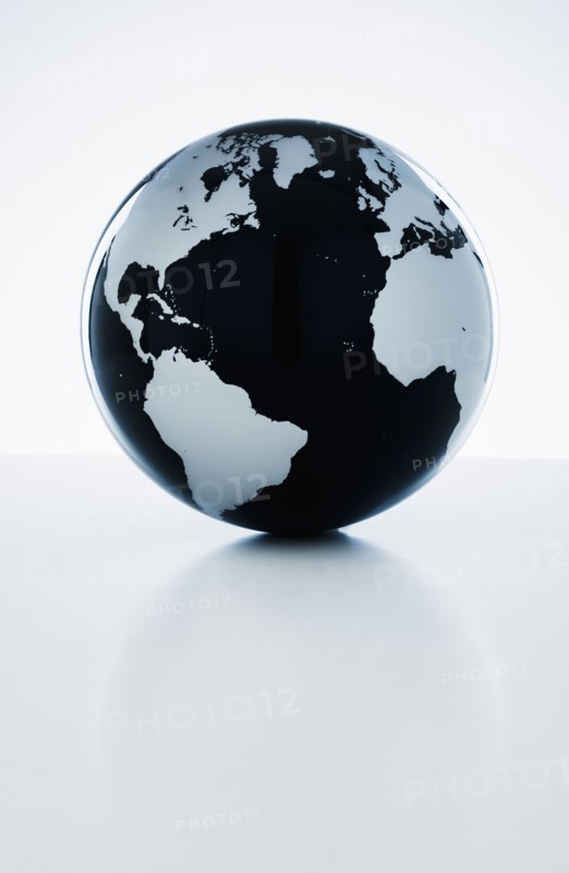 A globe.