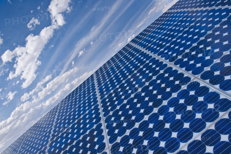 Solar panels.