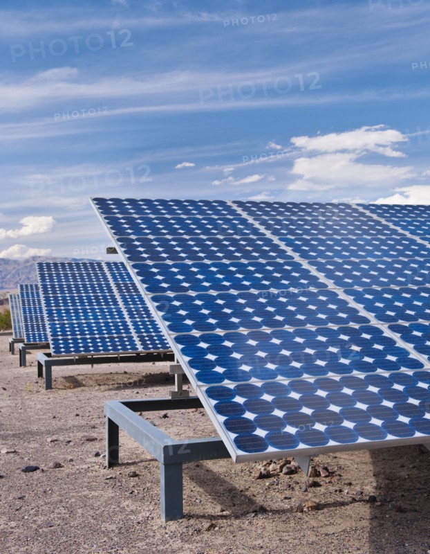 Solar panels.