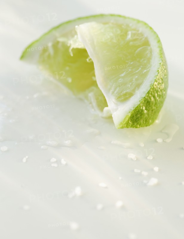 A lime wedge