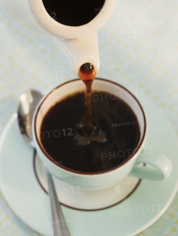 Coffee being poured
