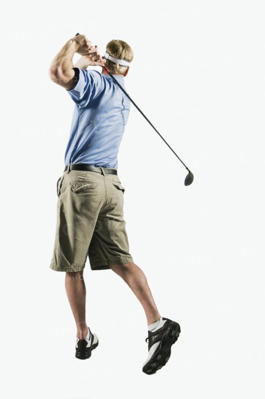 A golfer