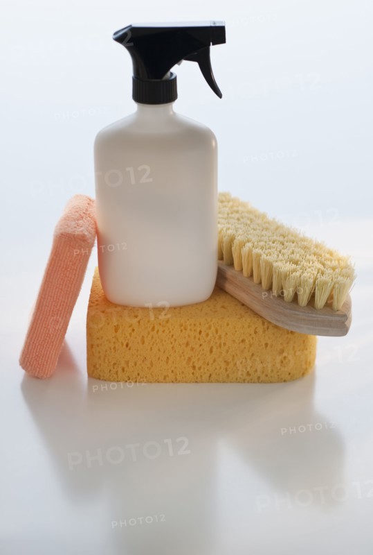 Cleaning supplies.