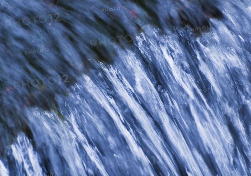 A scenic waterfall