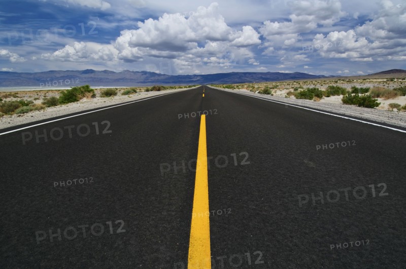 A scenic and empty road