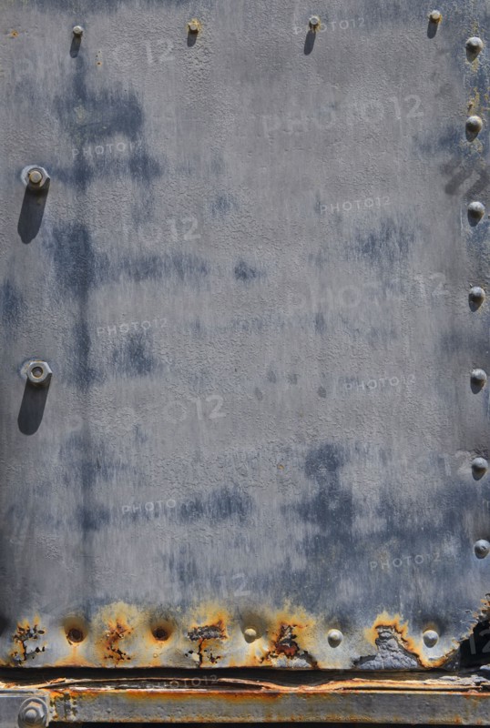 A metal surface.