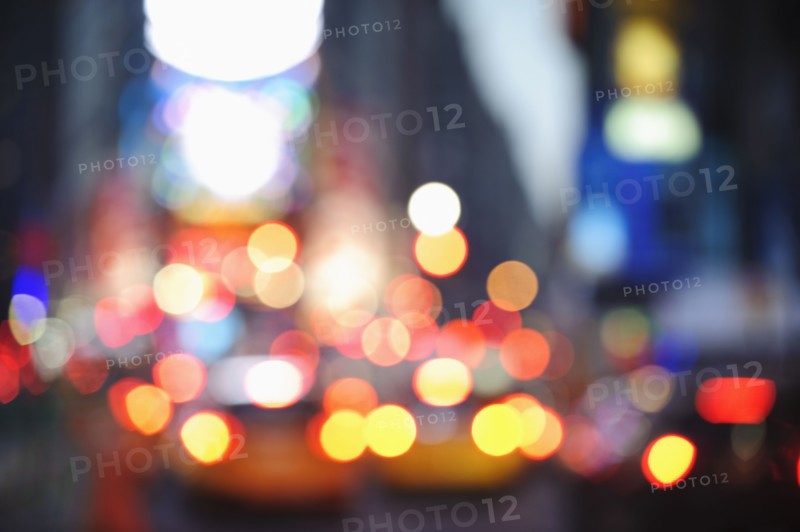 A street scene in New York.