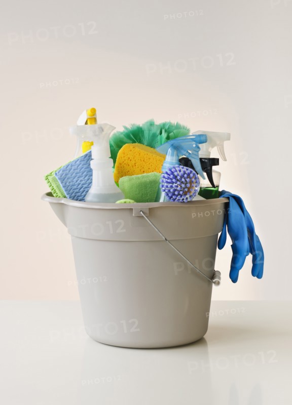 Cleaning supplies.