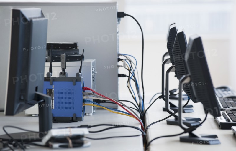Networked computers.