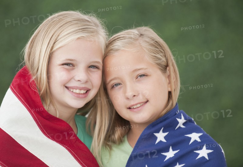 Happy sisters.