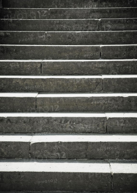 Concrete stairs