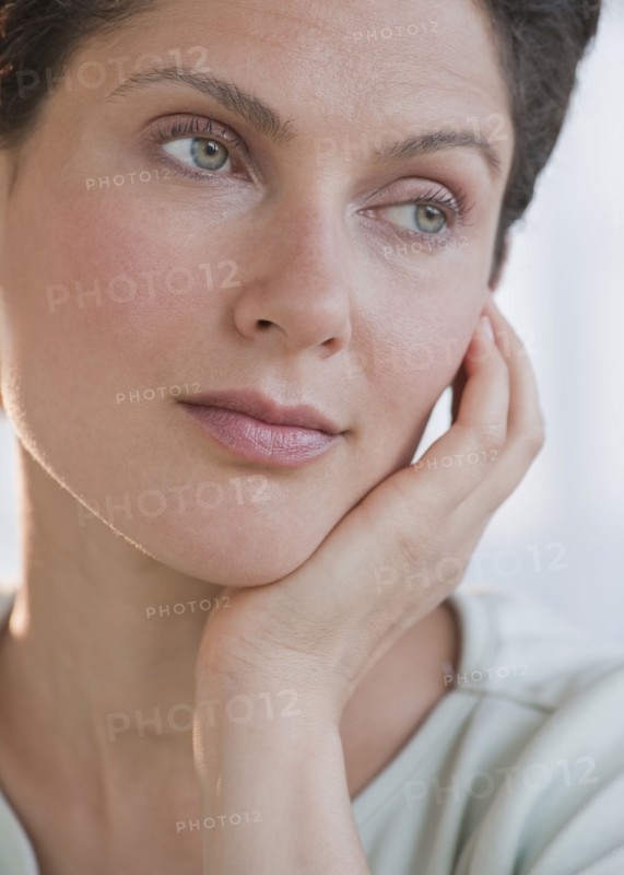 Woman's face.