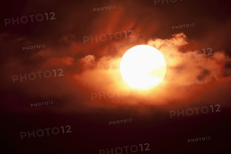 Sunset.