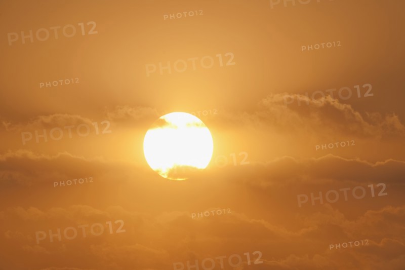 Sunset.
