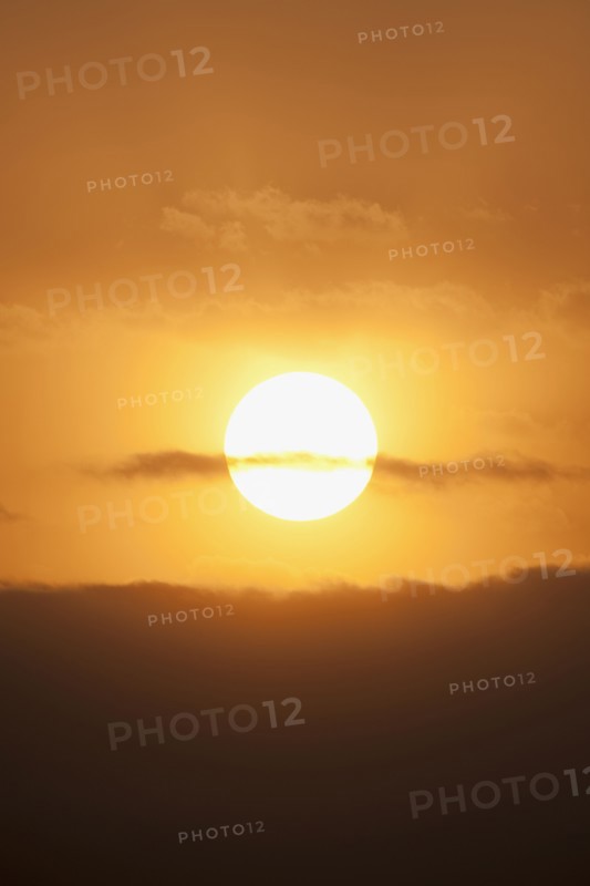 Sunset.