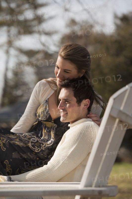 Couple relaxing