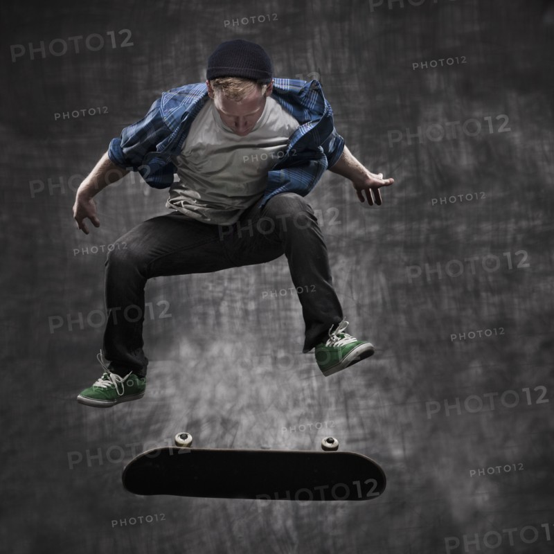 Male Skateboarding