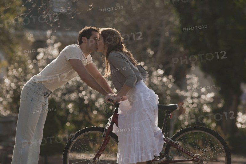 Couple kissing