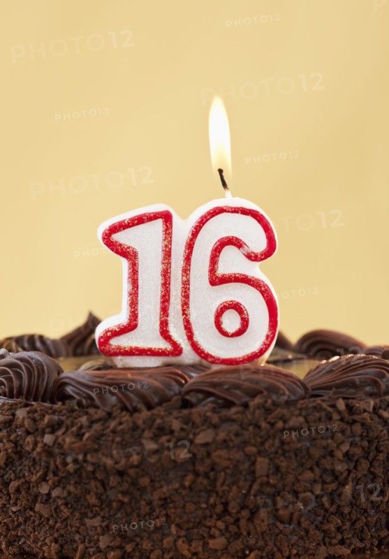 Birthday for sixteen years.