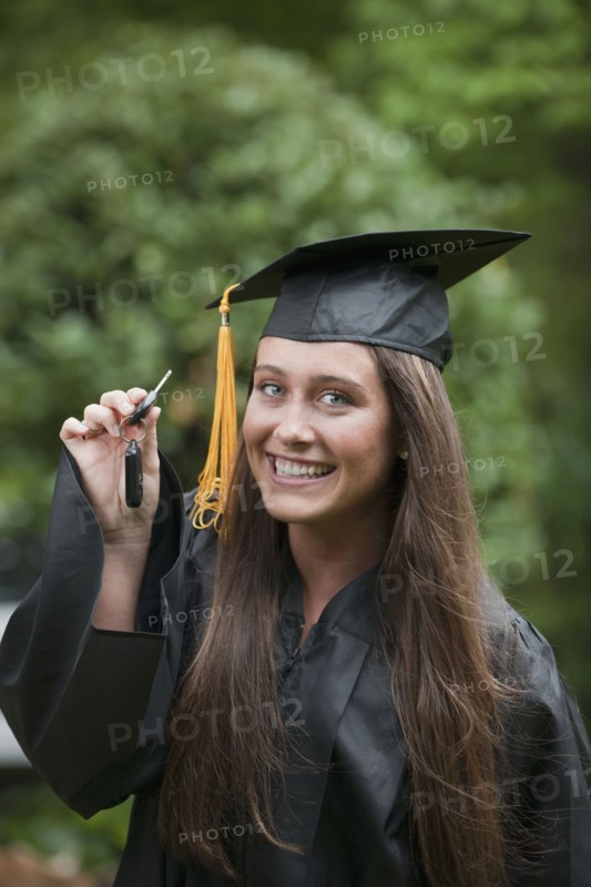 Graduate with keys