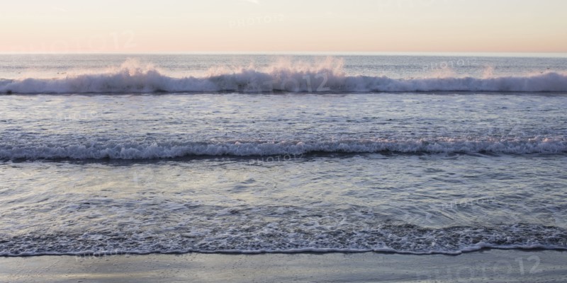 Waves crashing