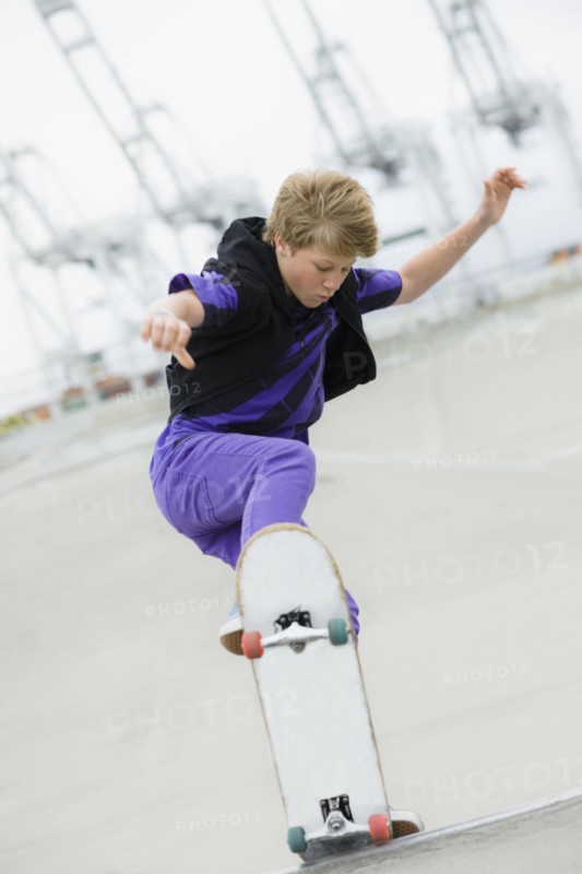 Skateboarding