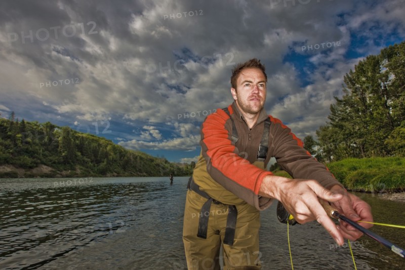 Fly fisherman