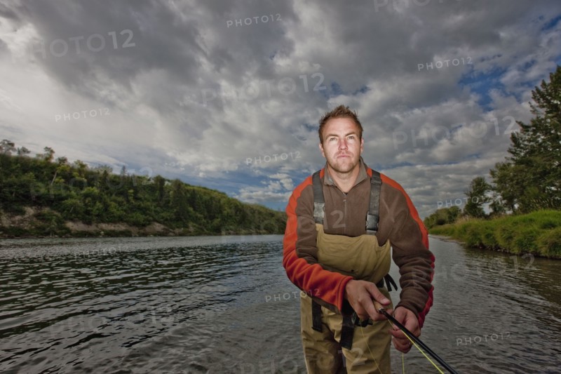 Fly fisherman