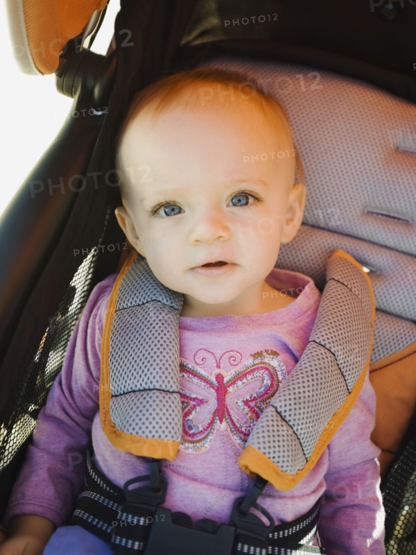 Baby in stroller