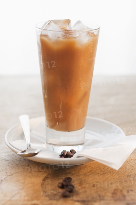 Iced coffee.