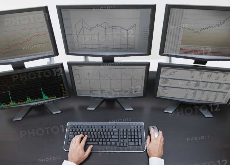 Computer monitors.