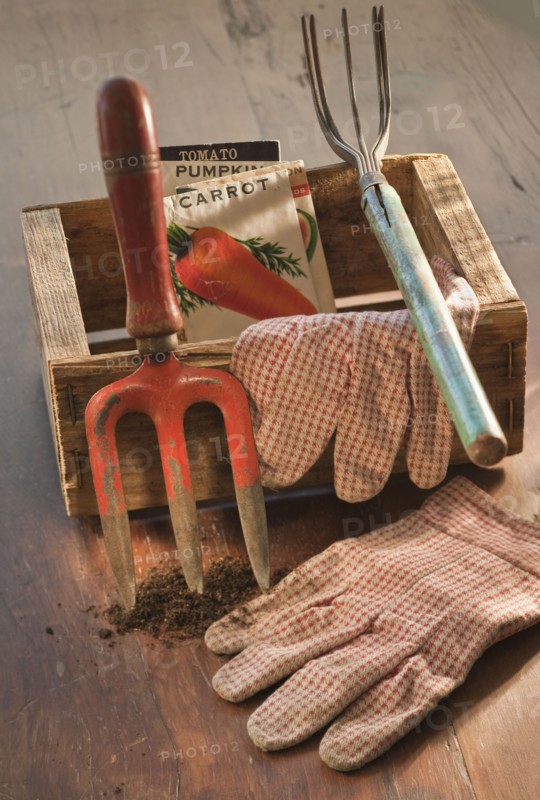 Gardening tools.